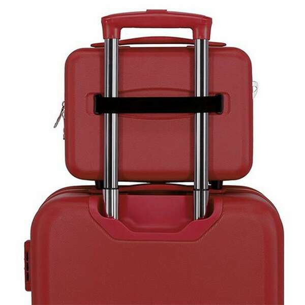 MOVOM GALAXY ABS Beauty case crvena