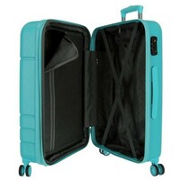 MOVOM GALAXY ABS Set kofera 2/1 sa 4 dupla tockica tirkizna 