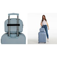 MOVOM RIGA ABS Beauty case sky blue