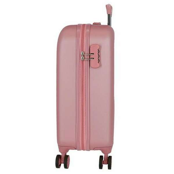 MOVOM RIGA ABS Kofer 55cm sa 4 tockica powder pink
