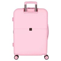 PEPE JEANS HIGHLIGHT ABS Set kofera 2/1 sa 4 tockica light pink
