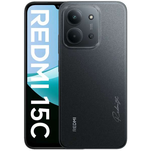 XIAOMI Redmi 15C 4GB/256GB Midnight Black MZB0LIFEU