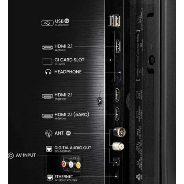 HISENSE 43E7Q QLED