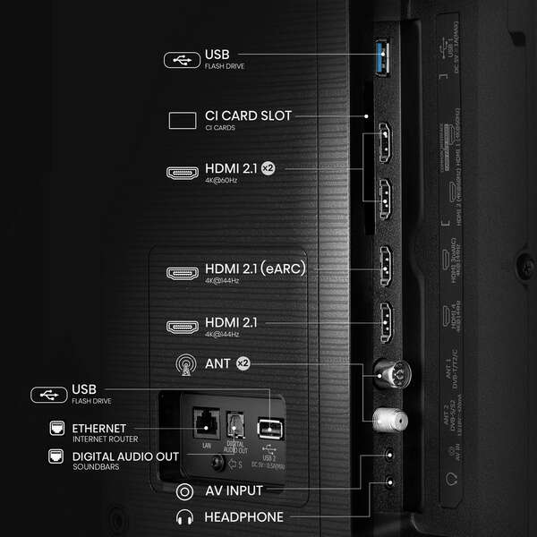 HISENSE 85E7Q PRO