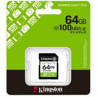 KINGSTON SD 64GB Kingston Canvas SelectPlus gen 3