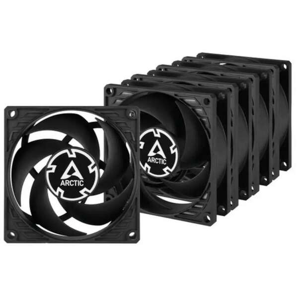 ARCTIC P8 PWM PST 5pack ACFAN00154A 80mm Black