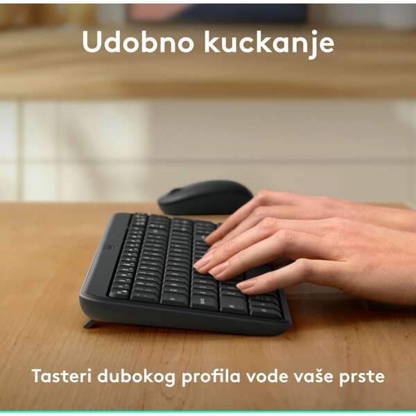 LOGITECH K250 Graphite US 920-013451 Bezicna Tastatura