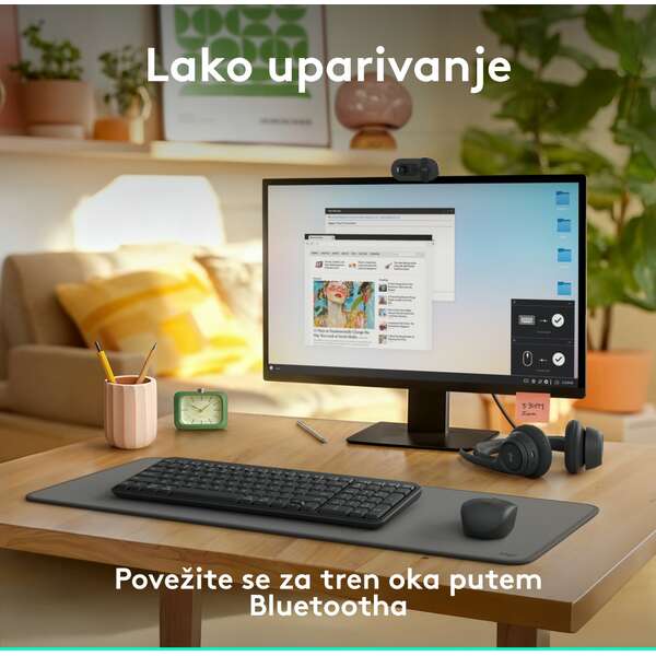 LOGITECH MK250 Graphite US 920-013519 Bezicna Tastatura + mis