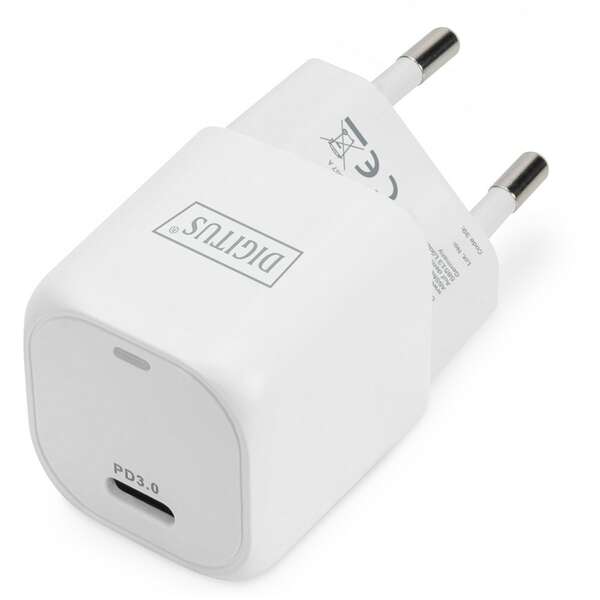 DIGITUS Mini univerzalni zidni punjac 20W beli