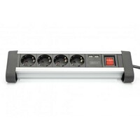 DIGITUS Produzni kabl sa 4 uticnice +2 USB
