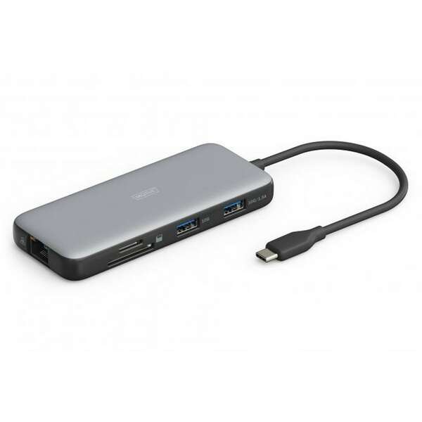DIGITUS USB-C 7u1 docking stanica