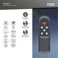 DIGITUS HDMI switch 5x1 4K 60Hz