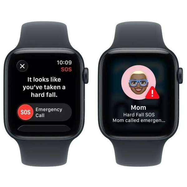 APPLE Watch SE 3 GPS 40mm Midnight Aluminium Case with Midnight Sport Band - S/M meh94rk/a