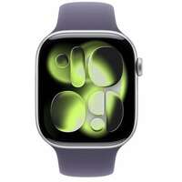 APPLE Watch S11 GPS 42mm Silver Aluminium Case with Purple Fog Sport Band - M/L meu74rk/a