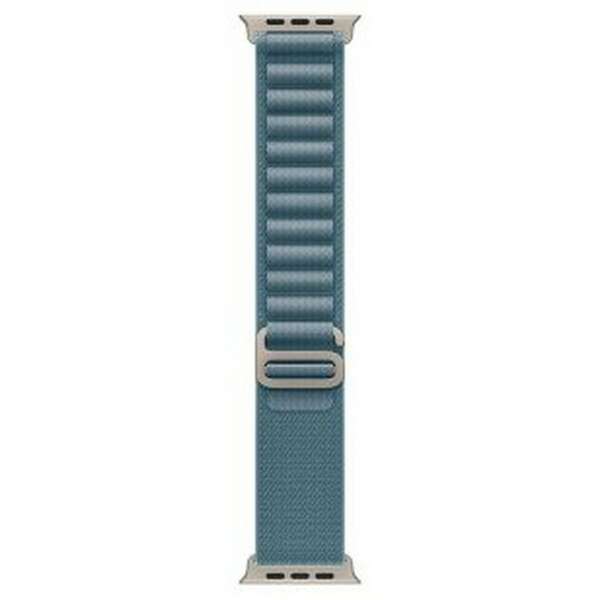 APPLE Watch Ultra 3 Cellular 49mm Natural Titanium Case with Light Blue Alpine Loop - Medium mewm4se/a