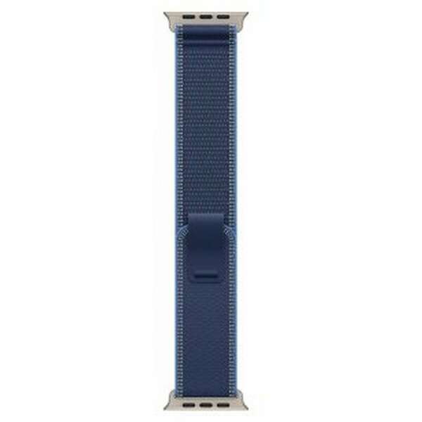APPLE Watch Ultra 3 Cellular 49mm Natural Titanium Case with Blue/Bright Blue Trail Loop - M/L mewu4se/a