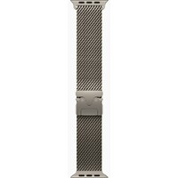 APPLE Watch Ultra 3 Cellular 49mm Natural Titanium Case with Natural Titanium Milanese Loop - Small meww4se/a