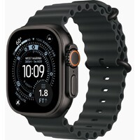 APPLE Watch Ultra 3 Cellular 49mm Black Titanium Case with Black Ocean Band mf0j4se/a