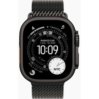 APPLE Watch Ultra 3 Cellular 49mm Black Titanium Case with Black Titanium Milanese Loop - Medium mf1q4se/a