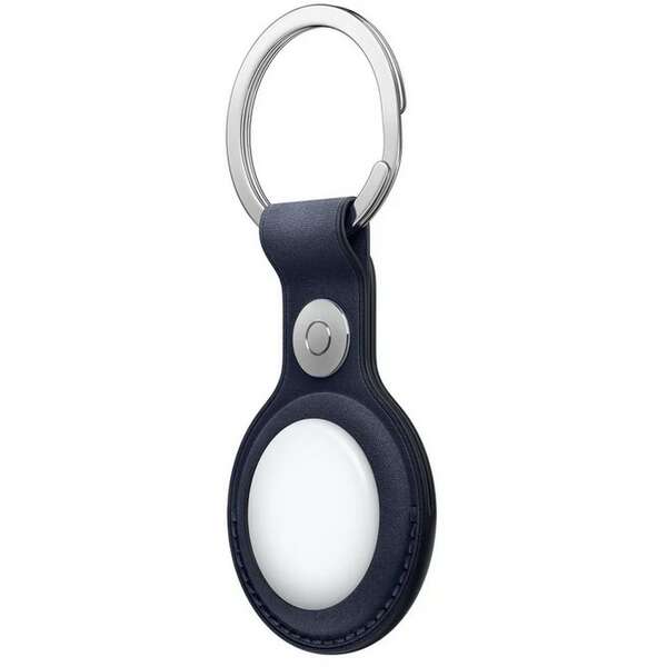 APPLE AirTag FineWoven Key Ring - Navy mgg14zm/a