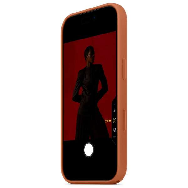 APPLE iPhone 17 Pro Silicone Case with MagSafe – Terra Cotta mgfj4zm/a