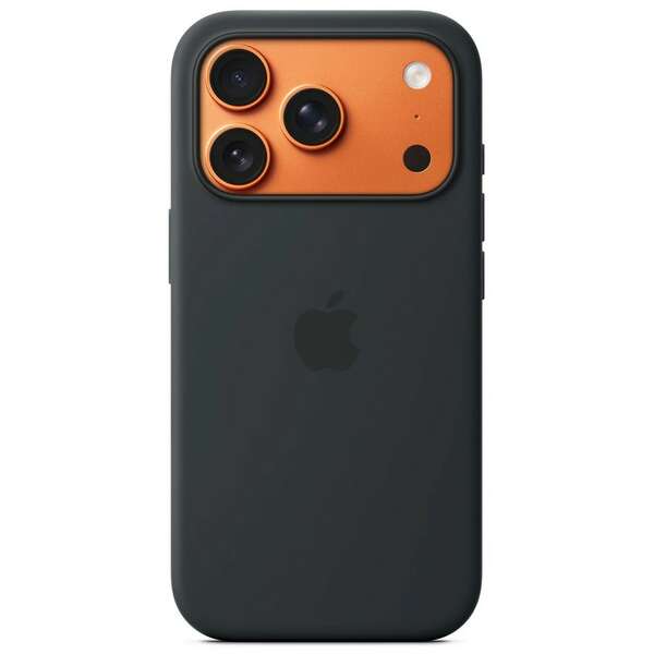APPLE iPhone 17 Pro Silicone Case with MagSafe – Black mgfk4zm/a