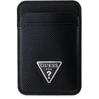 GUESS FineWoven Wallet with MagSafe Black