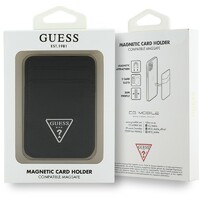 GUESS FineWoven Wallet with MagSafe Black