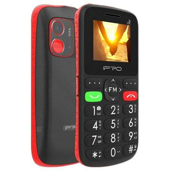 IPRO Senior III F189 Black Red