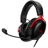 HYPERX Cloud III, Gaming slusalice, black/red