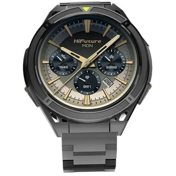HIFUTURE Smart Watch Active Black yellow