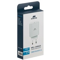RIVACASE PS4193, 30W PD 3.0/ 1 USB-C, White