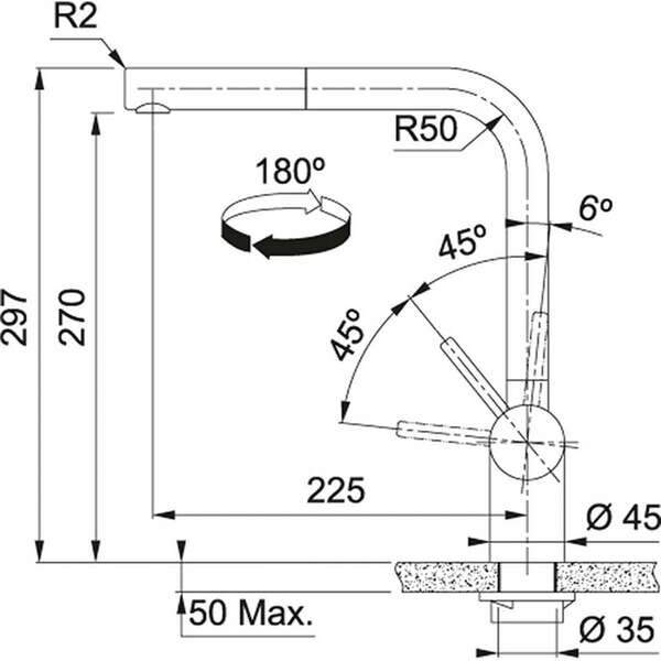 FRANKE-IT ICON-D HROM BAKAR 115.0628.208
