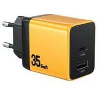 WEKOME WP-U36 GaN Punjac 2 Porta USB 3.0 / 3.1 Tip C 35W 