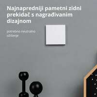 AQARA Smart Wall Switch H1 (with neutral, single rocker) WS-EUK03