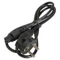 E-GREEN Kabl naponski za LAP TOP - Detelina 1.8m, 3x0.75mm crni