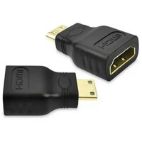 E-GREEN Adapter Mini HDMI (M) - HDMI (F) crni