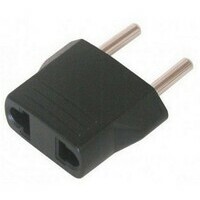 E-GREEN Adapter Euro utikac - USA uticnica crni