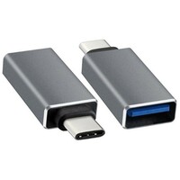 E-GREEN Adapter USB 3.1 tip C (M) - USB 3.0 (F) crni