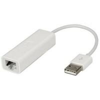 E-GREEN Mrezni adapter USB 2.0 (M) - 10 / 100Mbps ethernet RJ-45 (F) beli