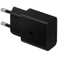 SAMSUNG Power Adapter 15W Type-C + Cable Black EP-T1510-XBE