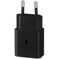 SAMSUNG Power Adapter 15W Type-C + Cable Black EP-T1510-XBE