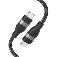 ANKER USB-C to USB-C Cable 6ft 240W, Upcycled-Braided) Black