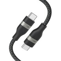 ANKER USB-C to USB-C Cable (3ft, 240W, Upcycled-Braided) Black