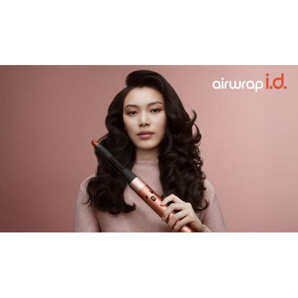 DYSON Airwrap 123682 Amber Silk/Pink Champagne Straight+Wavy