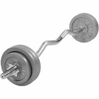 GORILLA SPORTS Kriva EZ sipka sa gvozdenim tegovima (35 kg)