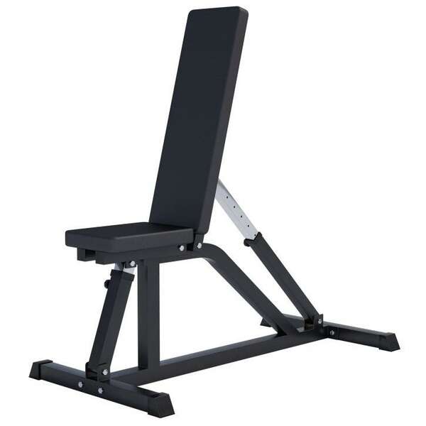 GORILLA SPORTS Univerzalna benc klupa (Crna)