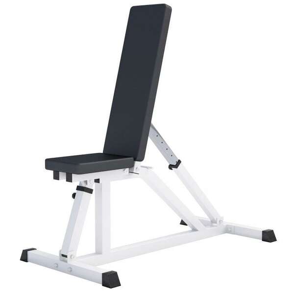 GORILLA SPORTS Univerzalna benc klupa (Bela)