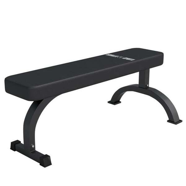 GORILLA SPORTS Ravna benc klupa (Nosivost do 400 kg)