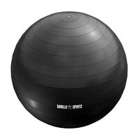 GORILLA SPORTS Lopta za pilates (75 cm  /  Crna)